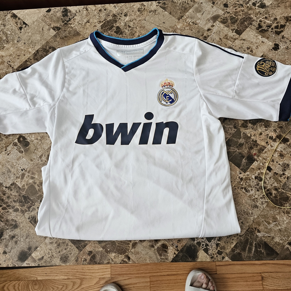 White Soccer Jersey(Ronaldo’s )